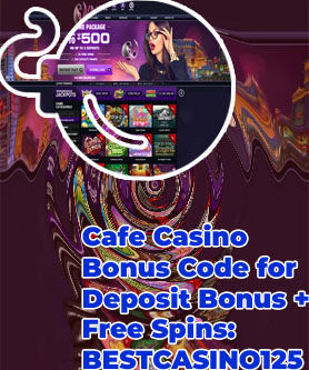 Cafe casino no deposit free spins